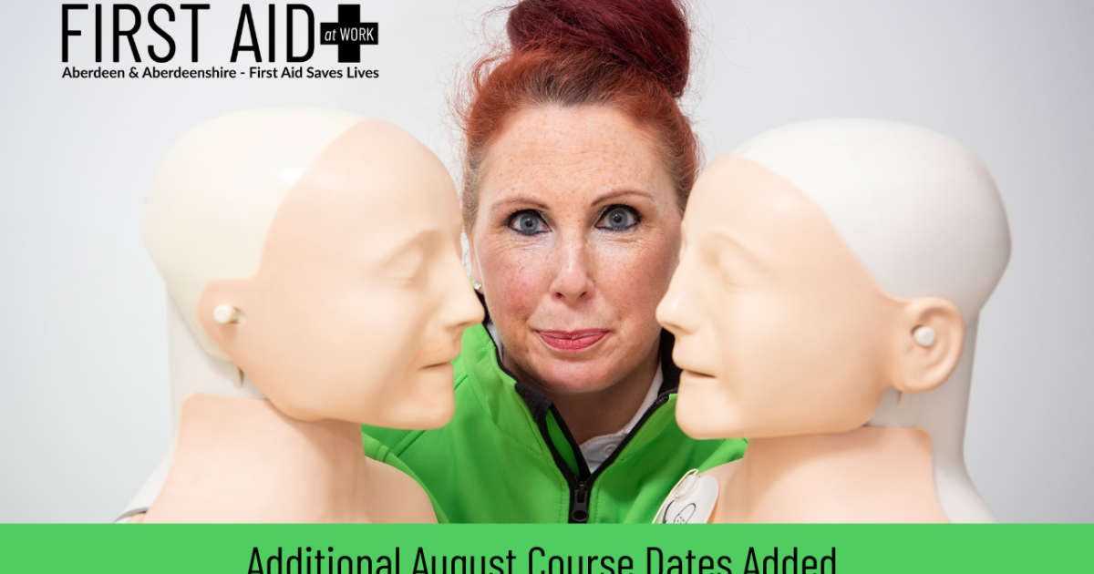 OpenGraph Image for Additional August First Aid Courses Added Due to Demand