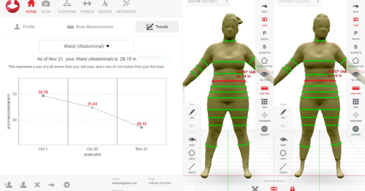 OpenGraph Image for 3D Body Scan a resounding success for the Healthoutfit team