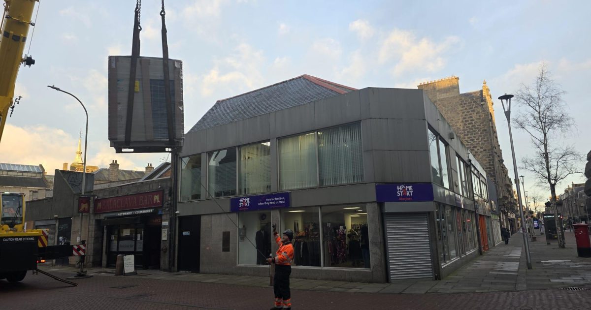 OpenGraph Image for Home-Start Aberdeen warms up George Street charity shop thanks to SCARF funding support
