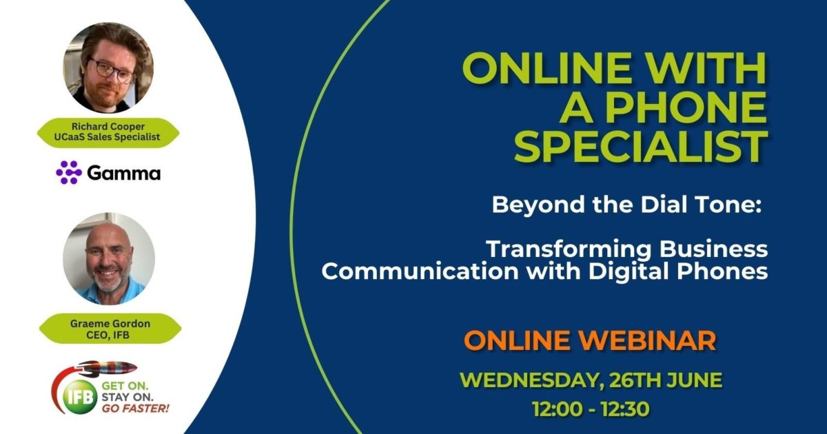 OpenGraph Image for IFB hosts online webinar on the future of business communication and customer experience