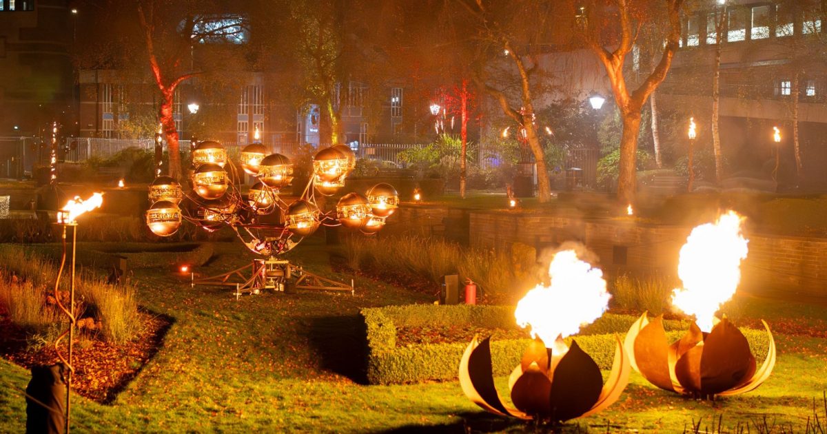 OpenGraph Image for Giant glowing blooms, kinetic circles of light and architectural illusions to bring Scotland’s Festival of Light, Spectra, to life this February