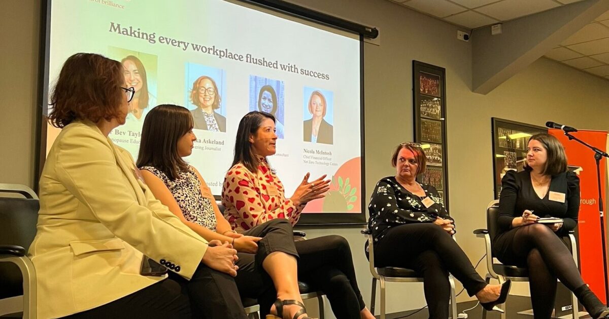 OpenGraph Image for North-east’s first workplace menopause event is Flushed with Success