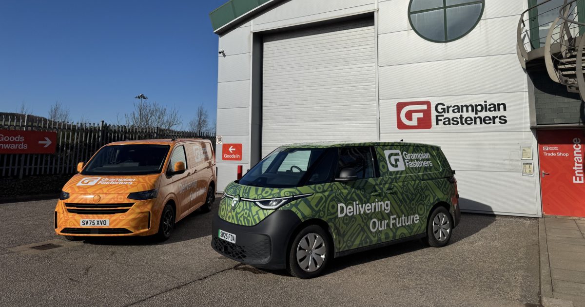 OpenGraph Image for Grampian Fasteners invests in electric vehicles and solar power to support a more sustainable supply chain