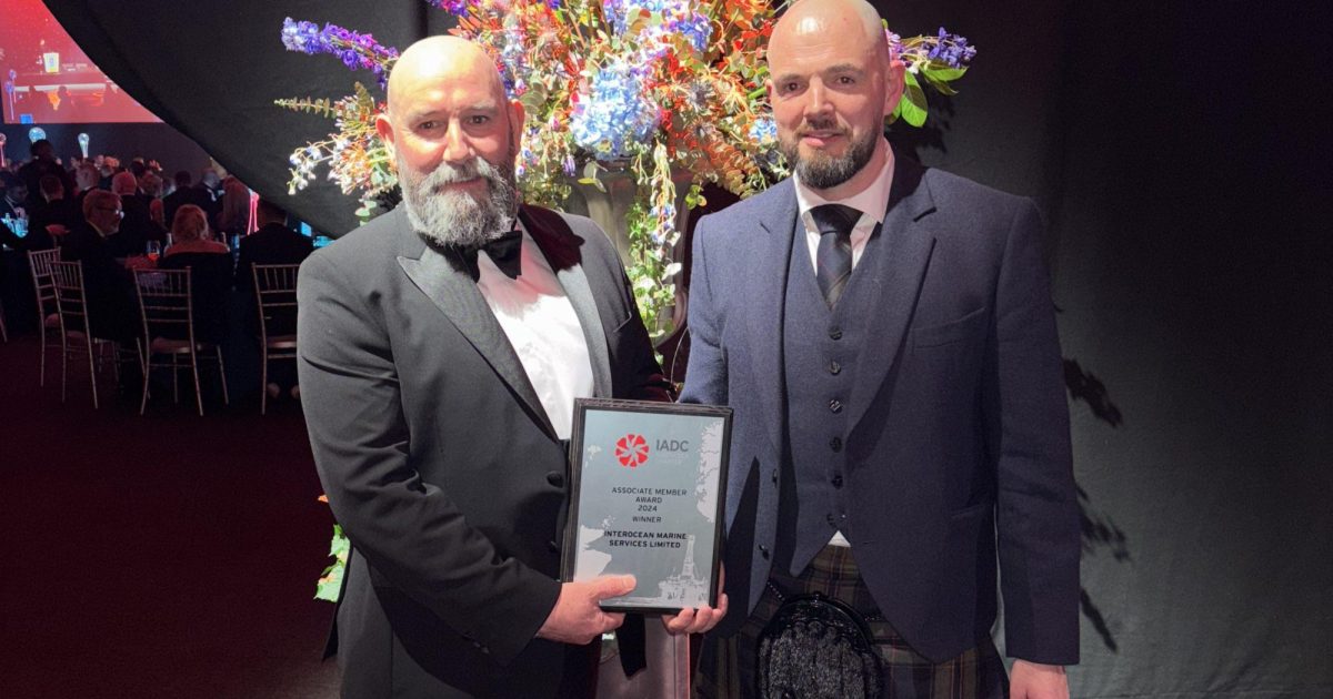 OpenGraph Image for Interocean crowned winners for Offshore Safety Excellence
