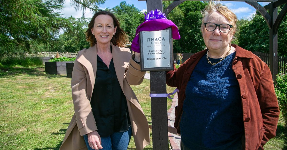 OpenGraph Image for Ithaca Energy sensory garden officially opens at Linn Moor School