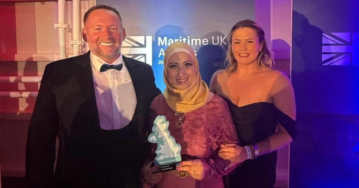 OpenGraph Image for Interocean named Employer of the Year at Maritime UK Awards