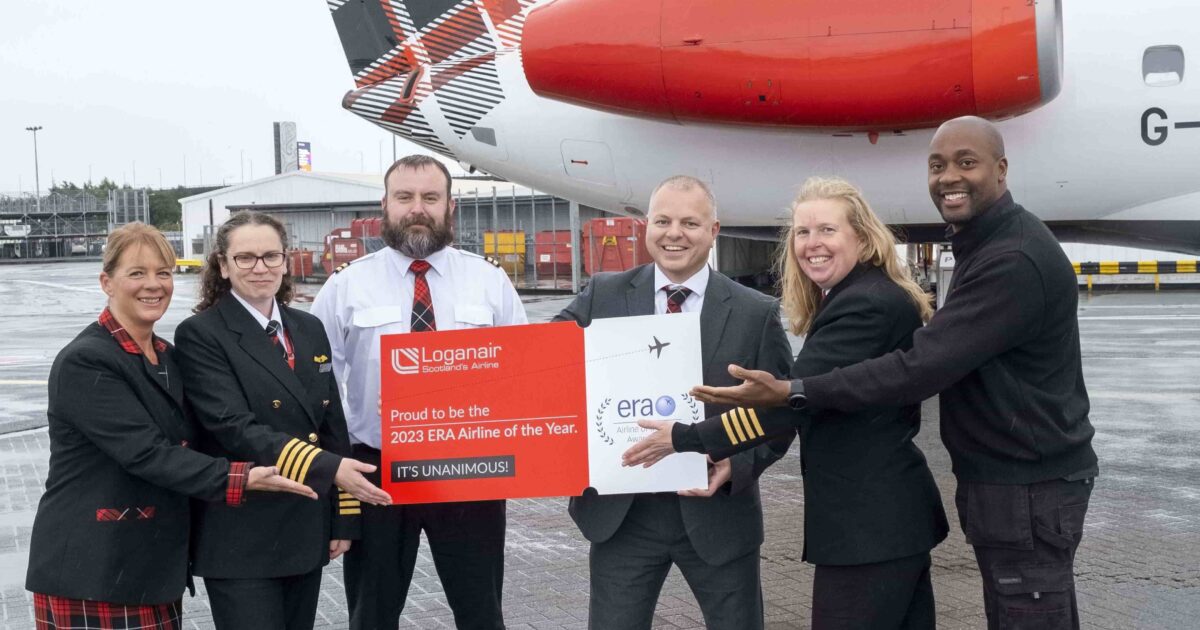 OpenGraph Image for Loganair named Airline of the Year