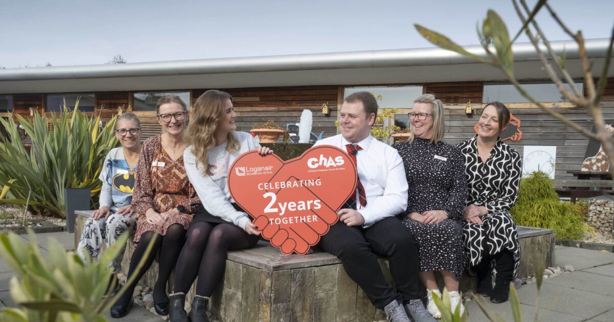 OpenGraph Image for CHAS renews commitment to families with Loganair partnership