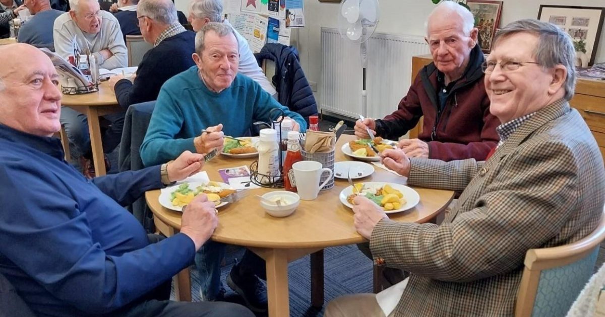 OpenGraph Image for Veterans Centre kitchen transformation brings community together thanks to The MacRobert Trust support