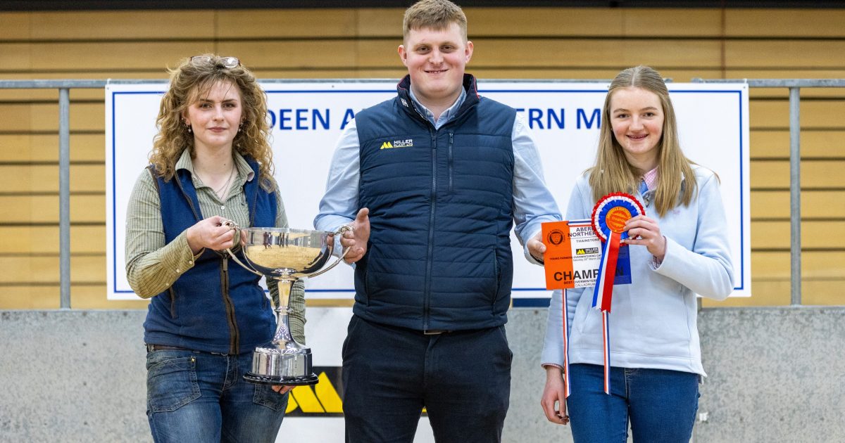 OpenGraph Image for Joint Victory for Amara Nairn and Abbie Brown at Thainstone’s Young Farmers Overwintering Competition