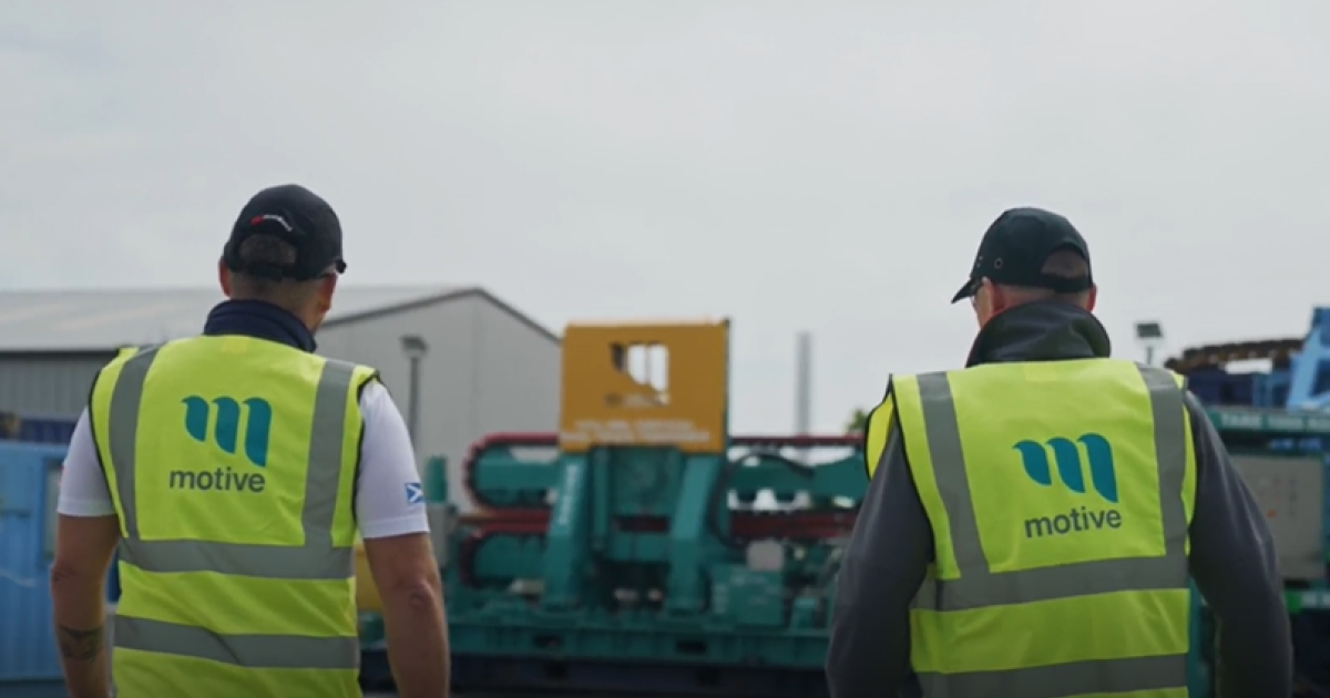 OpenGraph Image for Motive Peterhead: A centralised hub for global energy support