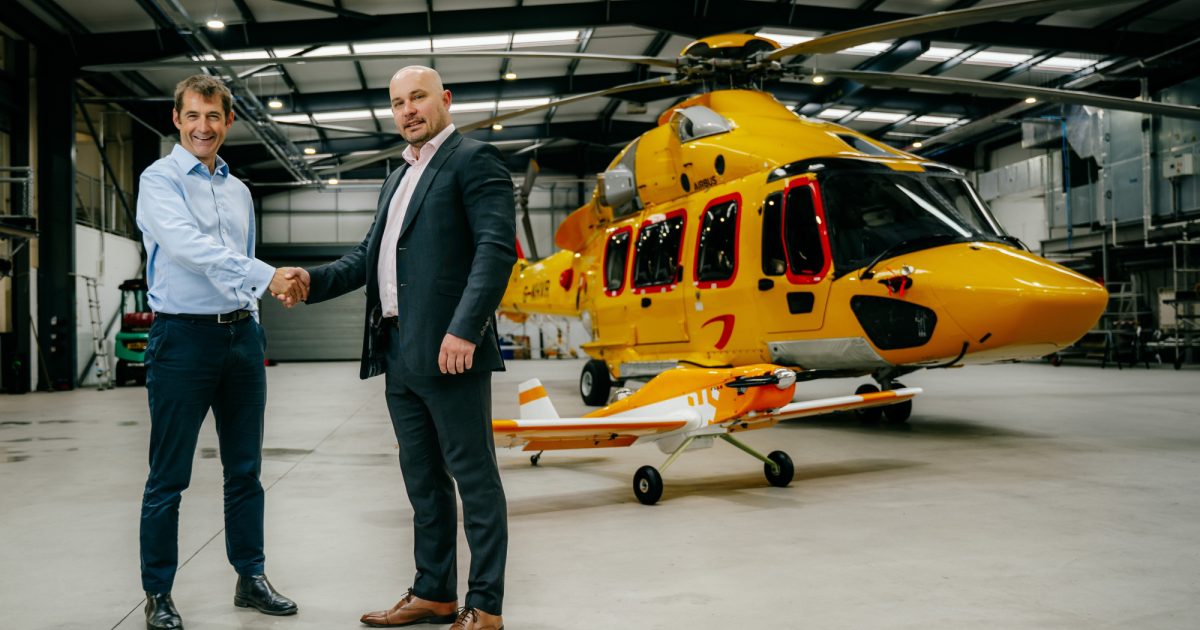 OpenGraph Image for Energy industry’s first drone - helicopter partnership takes off
