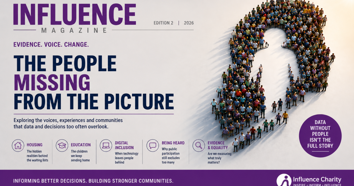 OpenGraph Image for Influence Charity launches new edition of Influence Magazine exploring the people missing from the picture