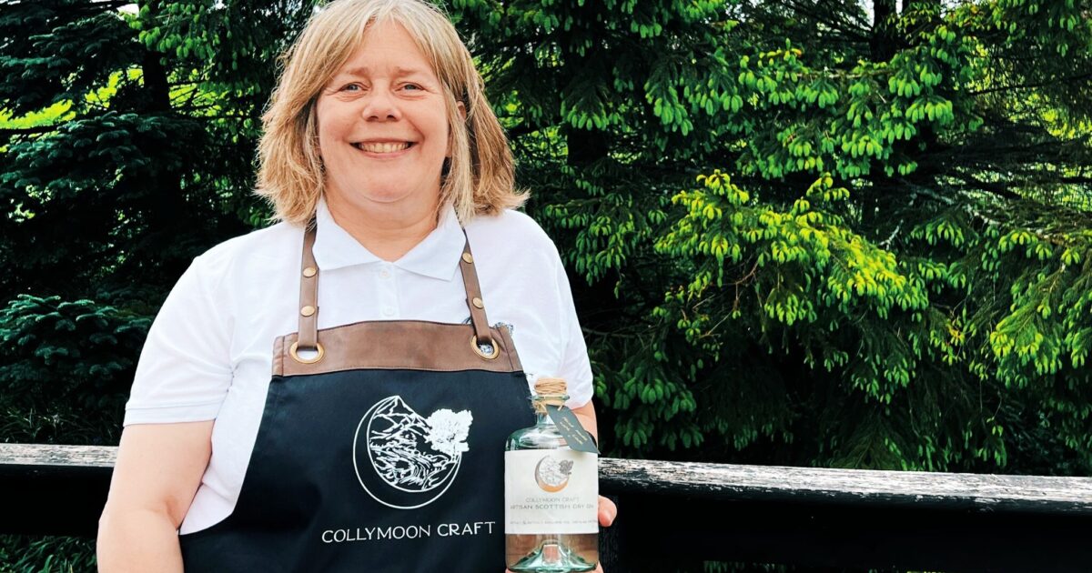 OpenGraph Image for Former headteacher creates award-winning Scottish craft gin business with support from Business Gateway