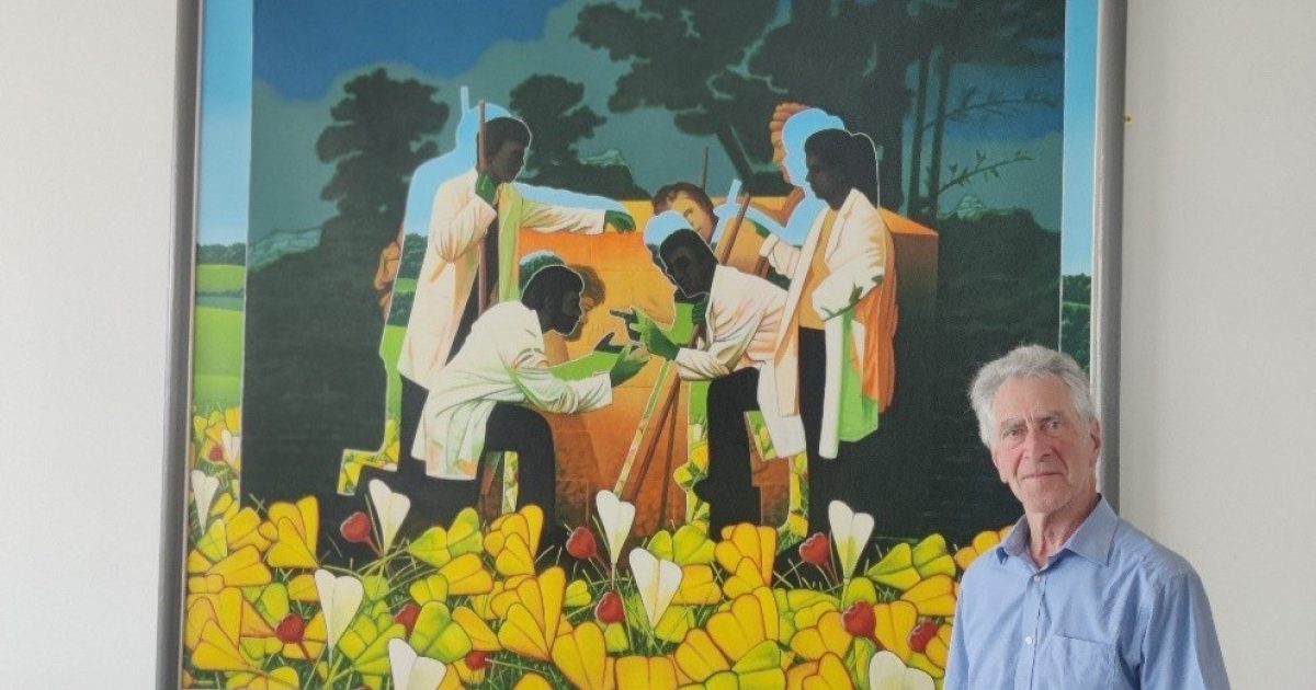 OpenGraph Image for Artist is delighted to see his painting in its new home at The James Hutton Institute