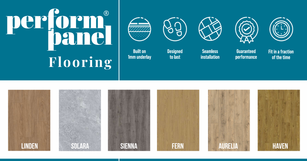OpenGraph Image for Perform Panel unveils six new flooring decors for 2025