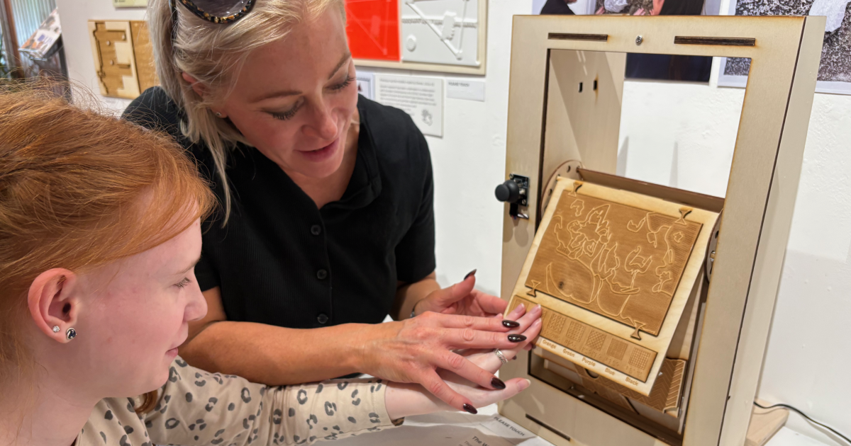 OpenGraph Image for Youngsters with sensory loss inspire new accessible art exhibition