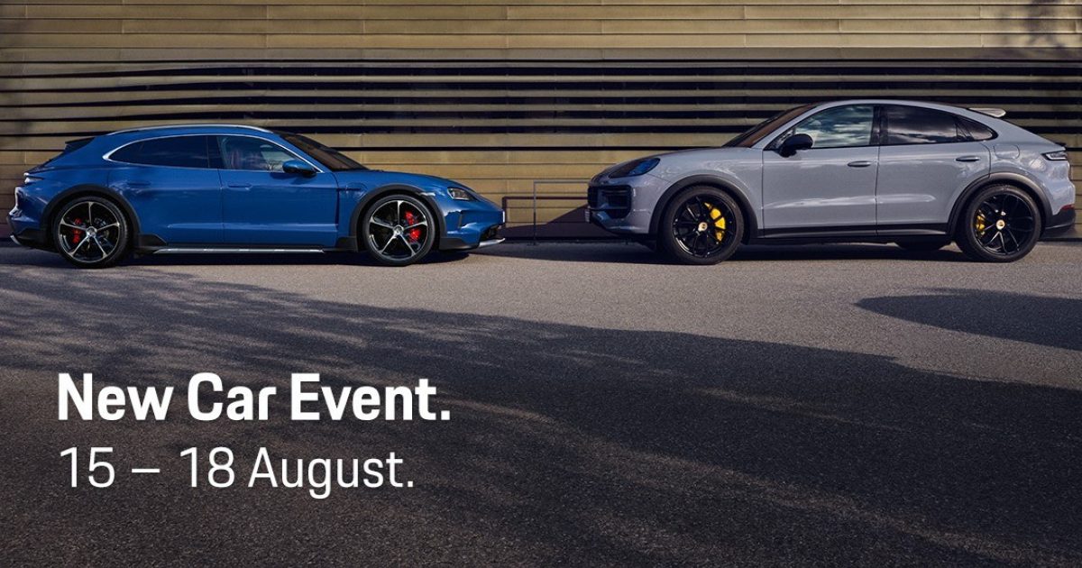OpenGraph Image for Porsche Centre Aberdeen new car event