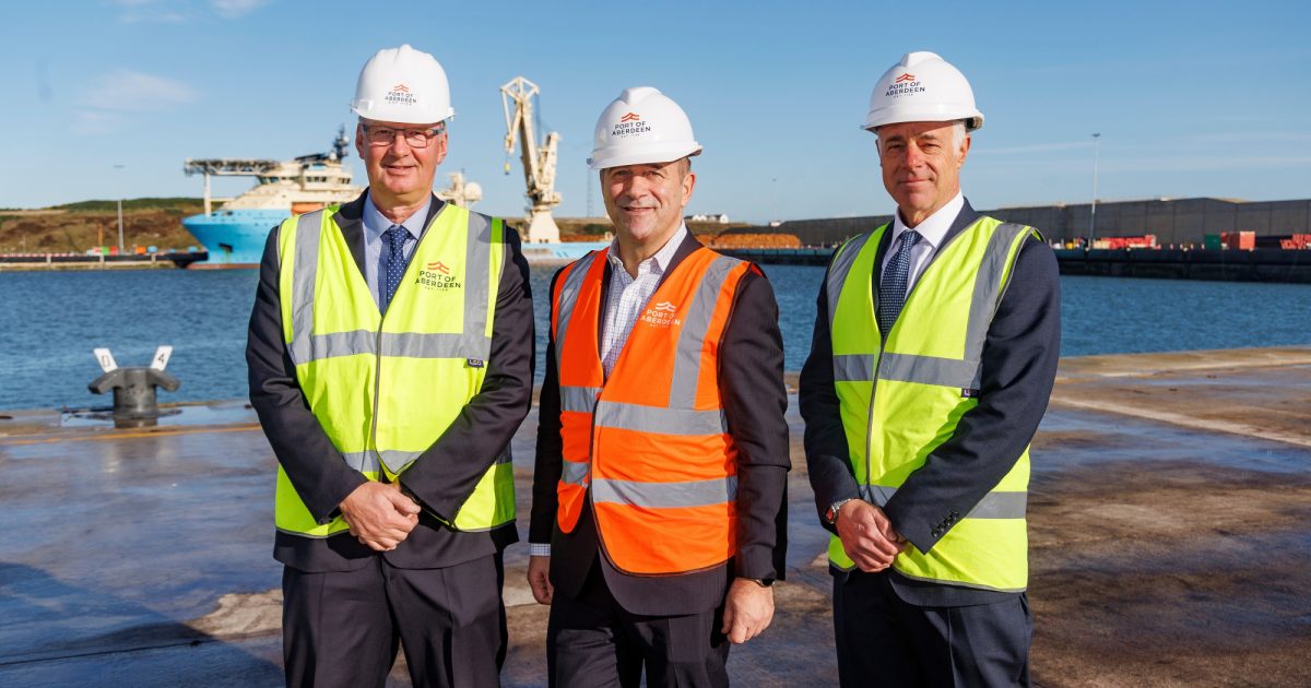 OpenGraph Image for Port of Aberdeen welcomes GB Energy Chair