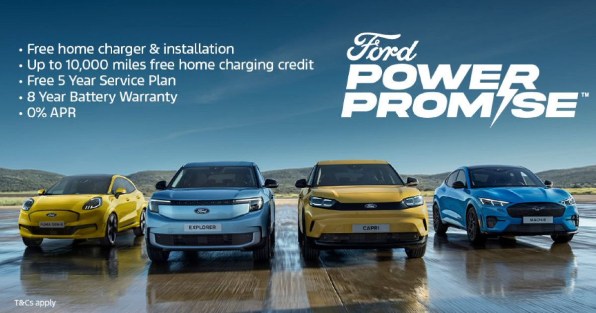OpenGraph Image for TrustFord launches the Ford Power Promise to support EV customers