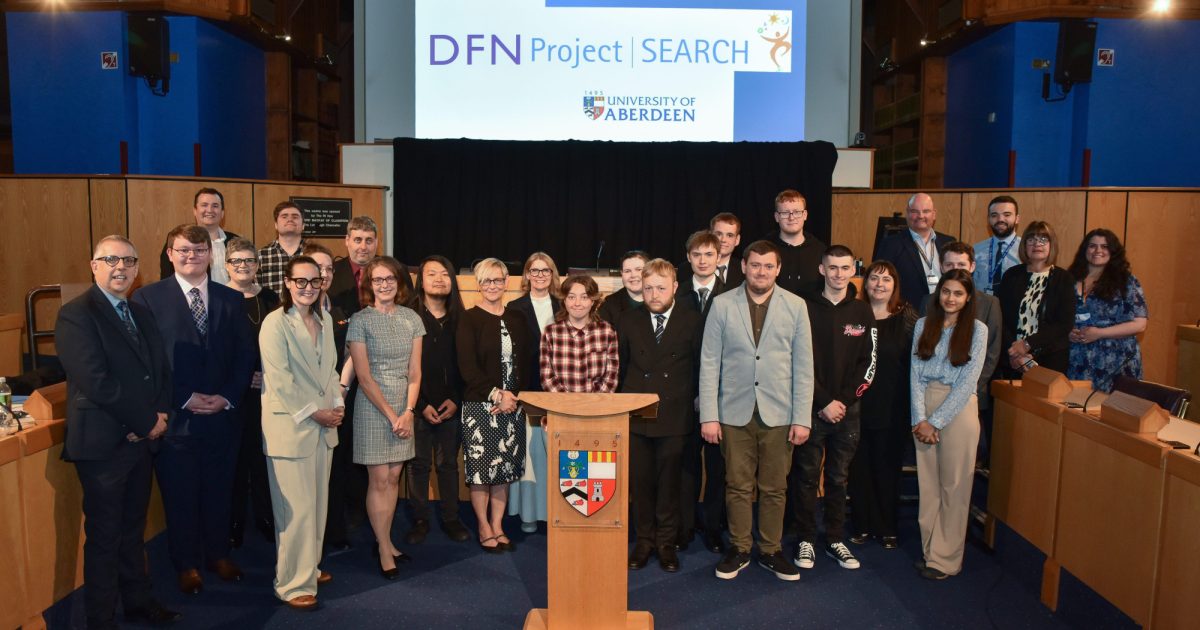 OpenGraph Image for DFN Project SEARCH interns celebrate graduation at Kings College