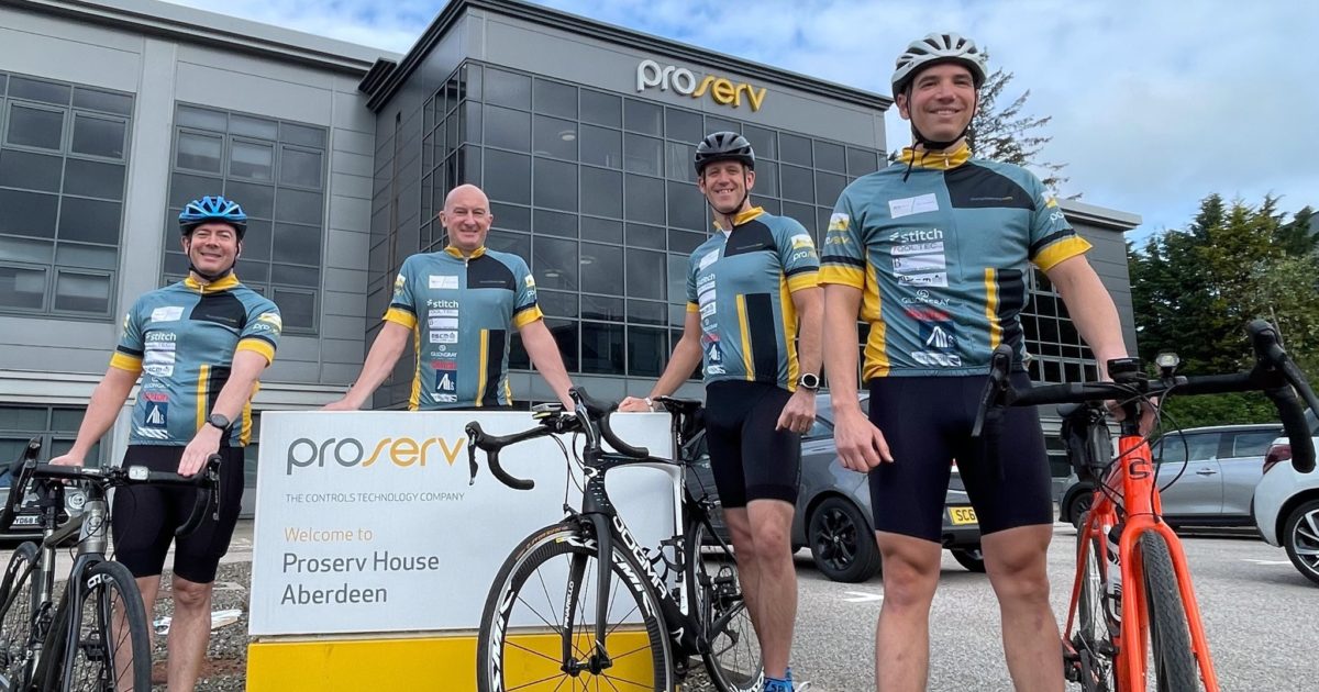 OpenGraph Image for Proserv gears up for 600-mile cycling challenge to raise £100,000 for charity