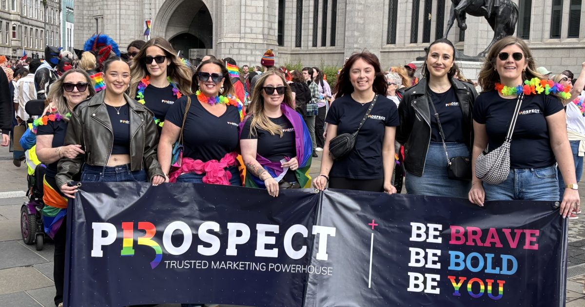 OpenGraph Image for Prospect 13 celebrates diversity and inclusion at Grampian Pride 2025