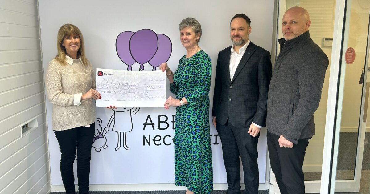 OpenGraph Image for AberNecessities celebrate fundraising boost following SBP charity campaign
