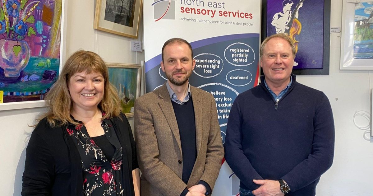 OpenGraph Image for Stephen Gethins MP visits North-east charity to learn about its vital work