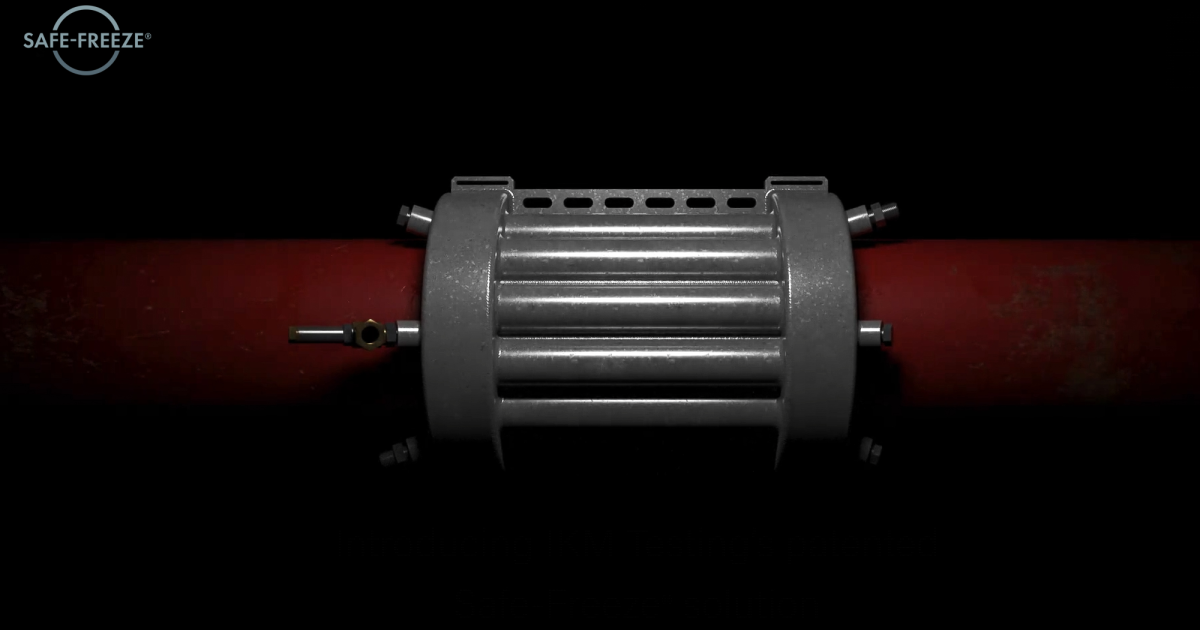 OpenGraph Image for IKM Testing UK delivers Safe-Freeze® valve isolation on major North Sea platform