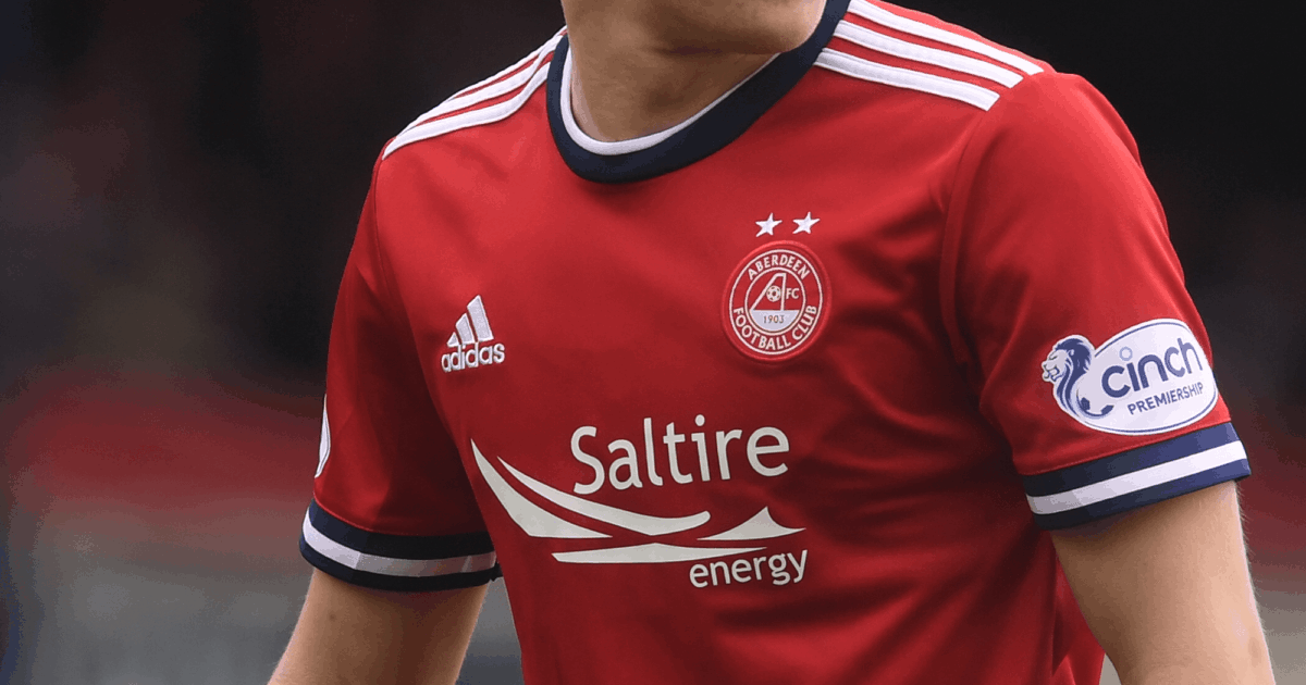 OpenGraph Image for Aberdeen FC pays tribute to departing sponsor Saltire
