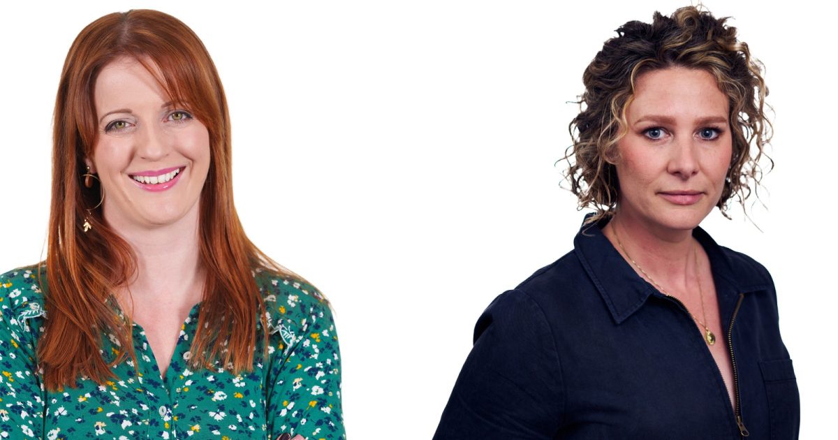 OpenGraph Image for STV Studios promotes Camilla Cope and Sarah Forster