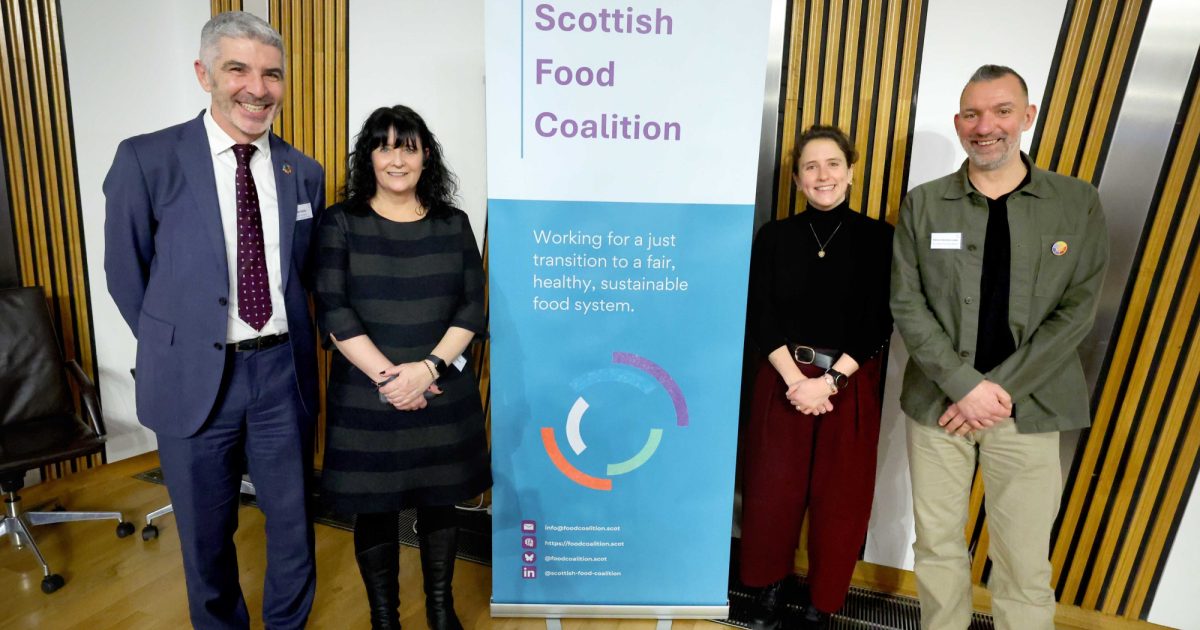 OpenGraph Image for Human rights centre stage as Aberdeen nutrition scientist takes chair of Scottish Food Coalition at 10th anniversary event