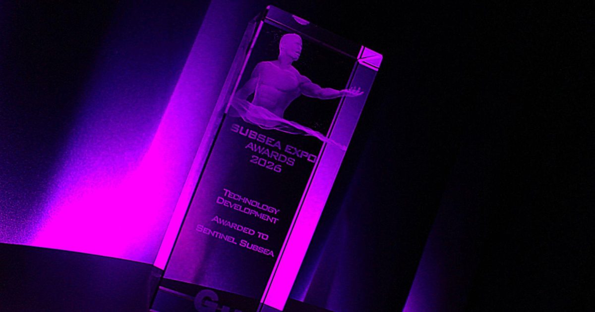 OpenGraph Image for Sentinel Subsea wins Technology Development Award at the 2026 Subsea Expo Awards