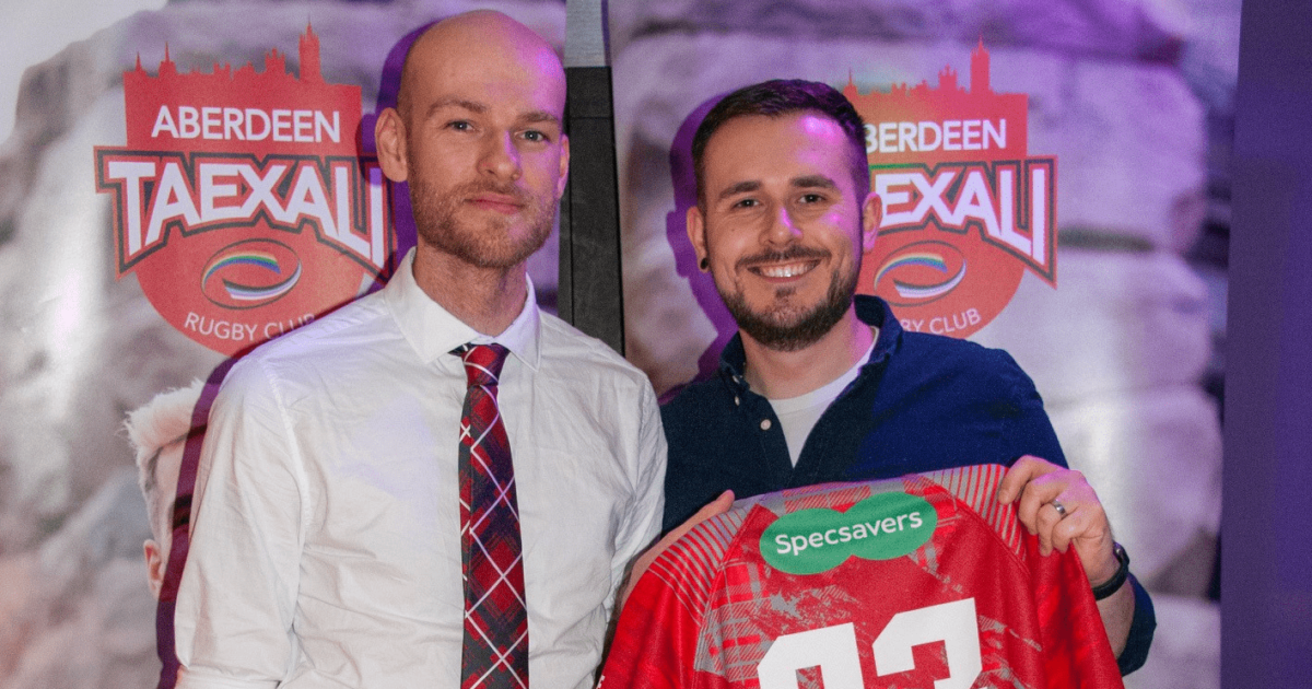OpenGraph Image for Aberdeen Specsavers celebrates five years with LGBTQ+ club, Taexali