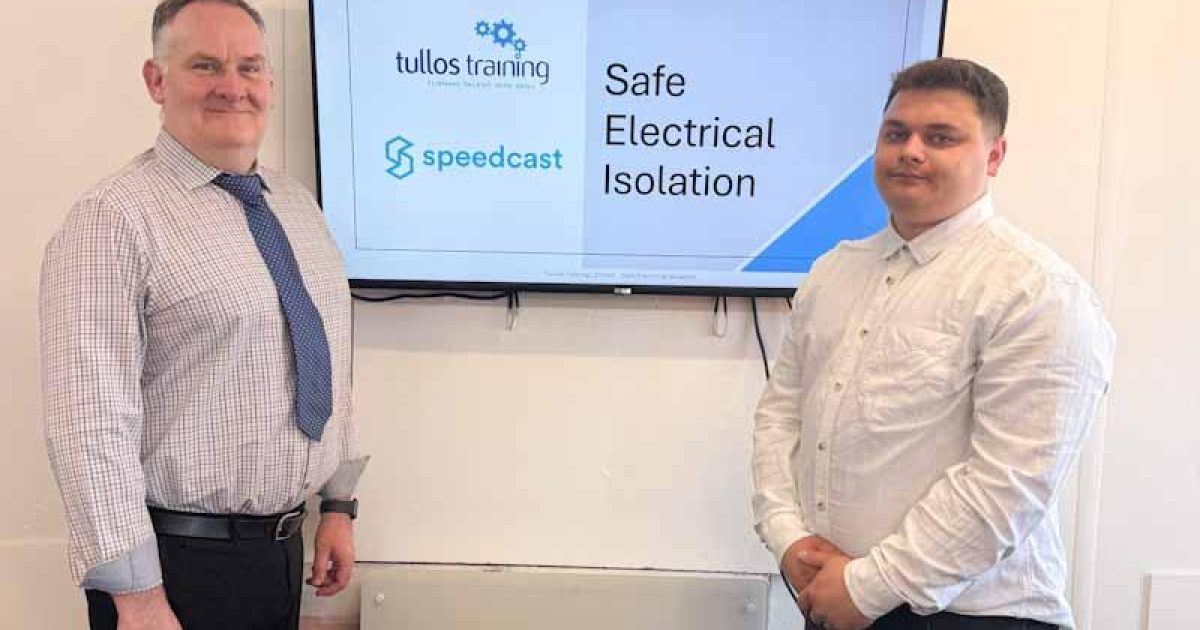 OpenGraph Image for Tullos Training delivers global Electrical Safety course in partnership with Speedcast
