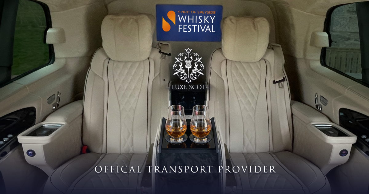 OpenGraph Image for Luxe Scot partners with Spirit of Speyside Festival as official transport provider