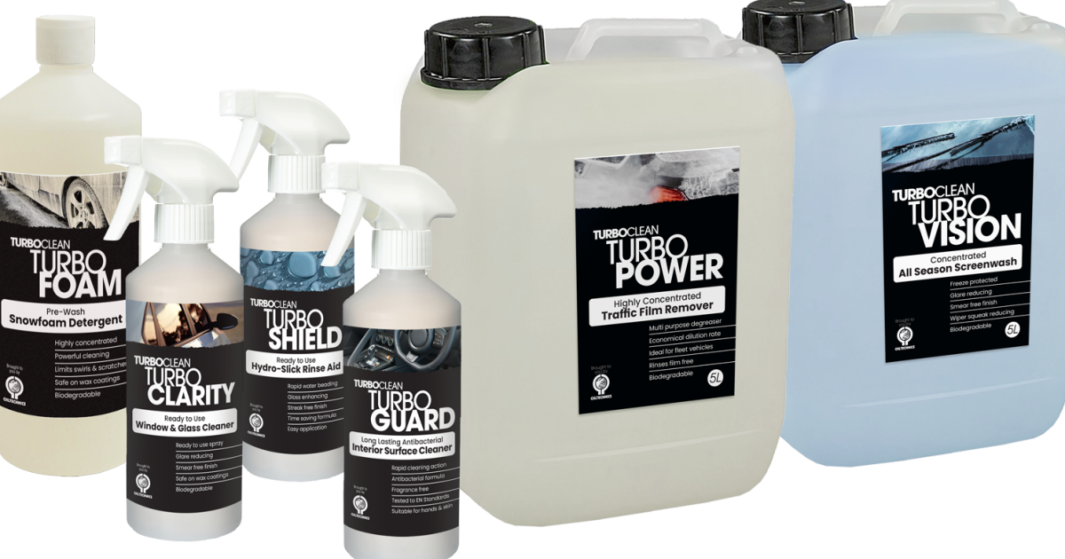OpenGraph Image for Oil Technics to launch TurboClean car cleaning products at AllFord at Alford this Sunday