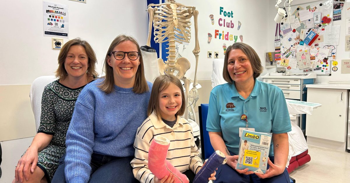 OpenGraph Image for Recognition for orthopaedic team’s work to support families at Royal Aberdeen Children’s Hospital
