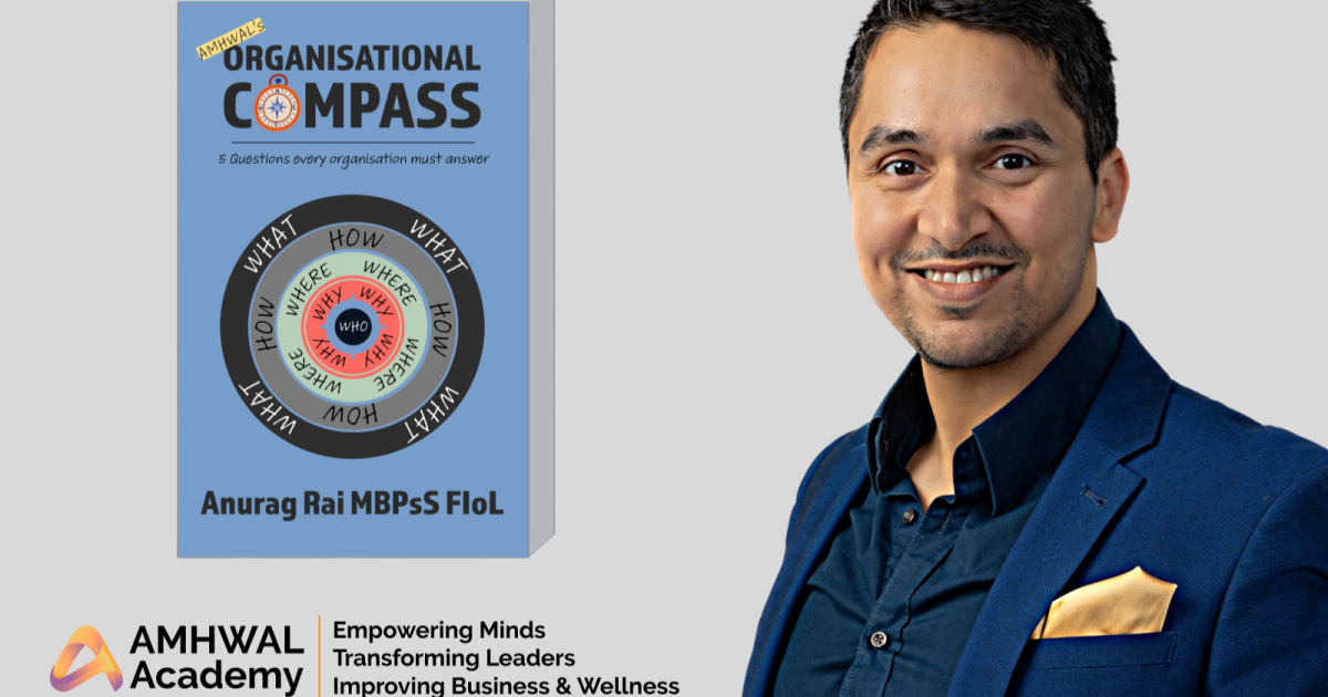 OpenGraph Image for Anurag Rai launches fourth book: AMHWAL’s Organisational Compass – Five Questions Every Organisation Must Answer