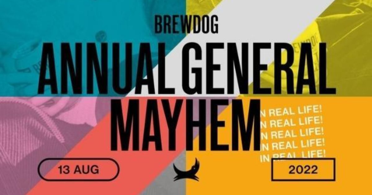 OpenGraph Image for BrewDog announces the return of Annual General Mayhem