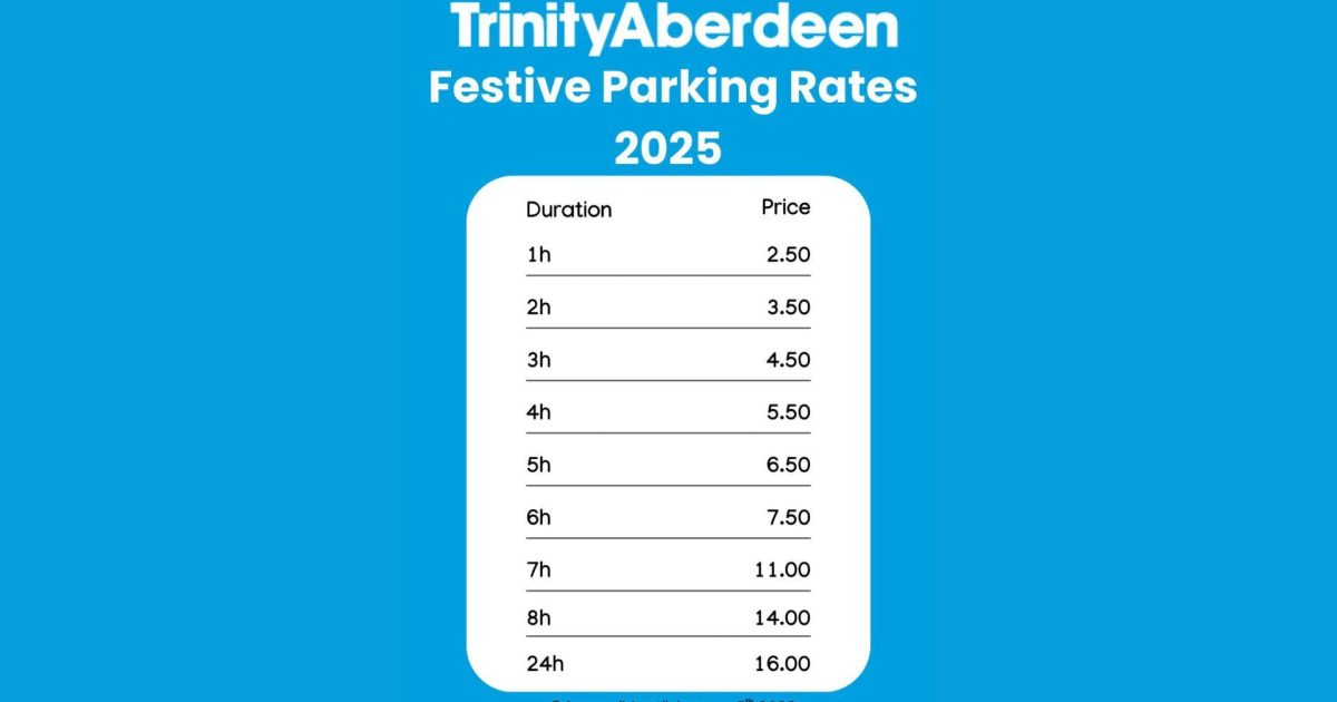 OpenGraph Image for Trinity Centre Aberdeen announces return to local operation of on-site car park