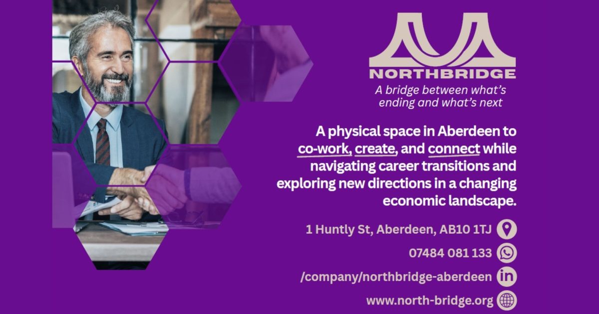 OpenGraph Image for NorthBridge seeking to collaborate with businesses to support people across Aberdeen