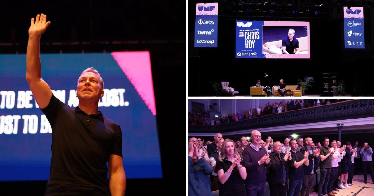 OpenGraph Image for Standing ovation for Sir Chris Hoy after emotional Music Hall masterclass