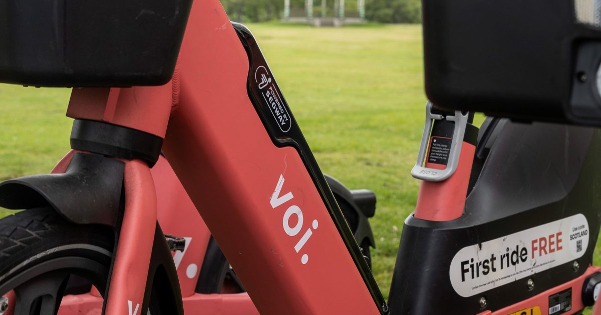 OpenGraph Image for Thousands of uses of new Voi ebikes in Aberdeen