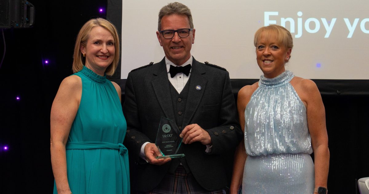 OpenGraph Image for Gordon Wilson awarded prestigious Lifetime Achievement Award