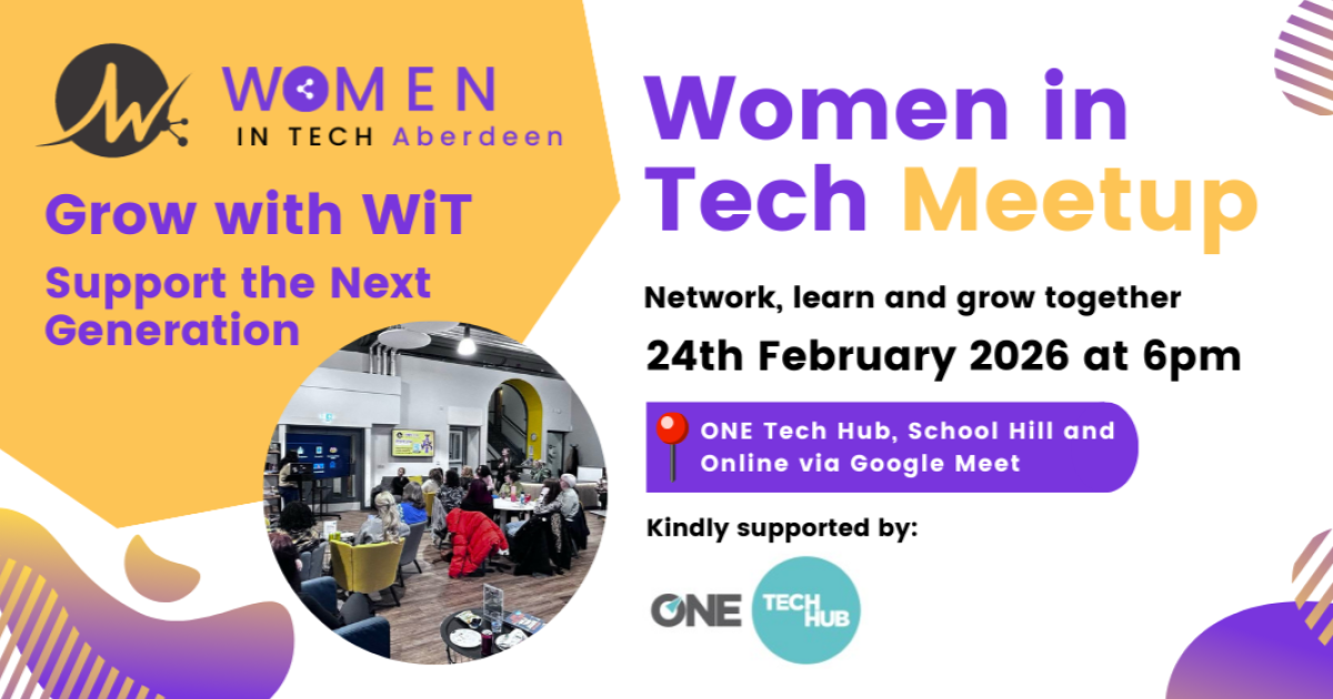 OpenGraph Image for Women in Tech Aberdeen launches ‘Grow with Women in Tech’ 2026 initiative to inspire future talent