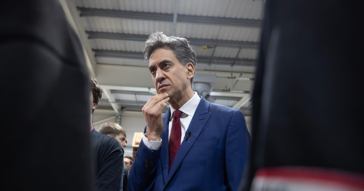 OpenGraph Image for “Utterly shameful”: Miliband moves to permanently block new North Sea drilling