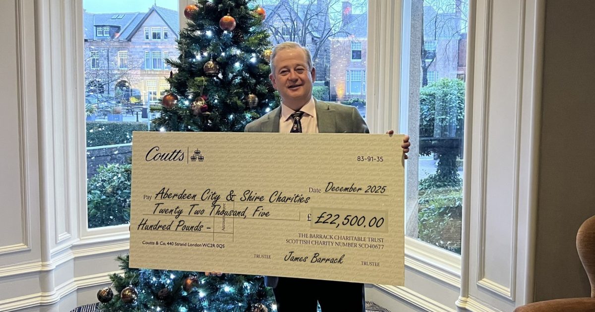 OpenGraph Image for Barrack Charitable Trust announces £22,500 festive funding for eight city and shire charities