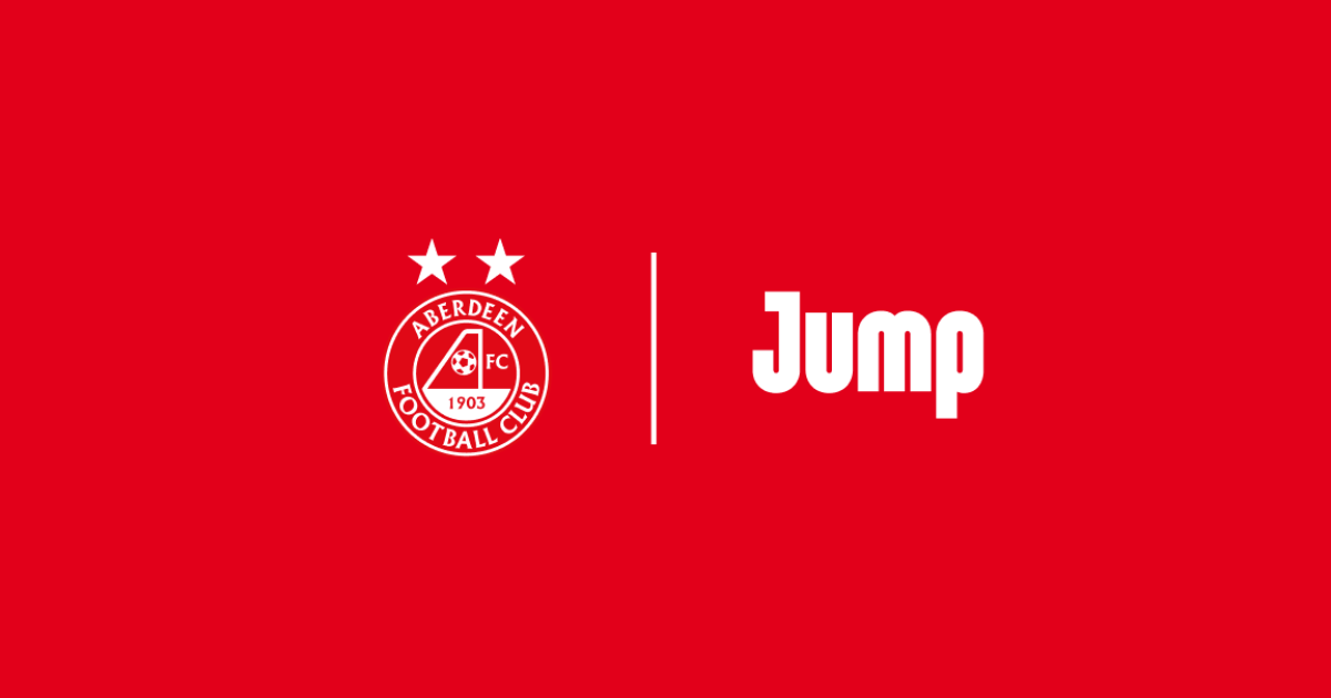 OpenGraph Image for Aberdeen FC sign exclusive deal, launching with innovative fan experience platform Jump
